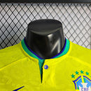 Camisa Amarela Brasil Copa do Mundo 2022 Modelo Jogador - Lagrife Sport
