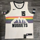 Regata Branca NBA Denver Nuggets Jokic 15 - Lagrife Sport