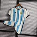 Camisa Branca e Azul Argentina Copa do Mundo 2022 - Lagrife Sport