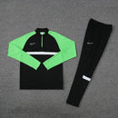 Conjunto Nike Treino Preto x Verde Dri Fit - Lagrife Sport