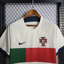 Camisa Away Portugal Bege Copa do Mundo 2022 - Lagrife Sport