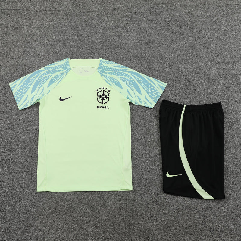 Kit de Treino Brasil 23/24 - Verde Limão