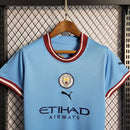 Camisa Feminina Azul Home Manchester City - 22/23 - Lagrife Sport