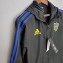 Corta Vento Boca Juniors Preto e Azul - Lagrife Sport