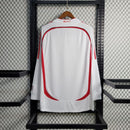 Camisa Branca Retro Manga Longa Milan Teamgeist 06/07 - Lagrife Sport