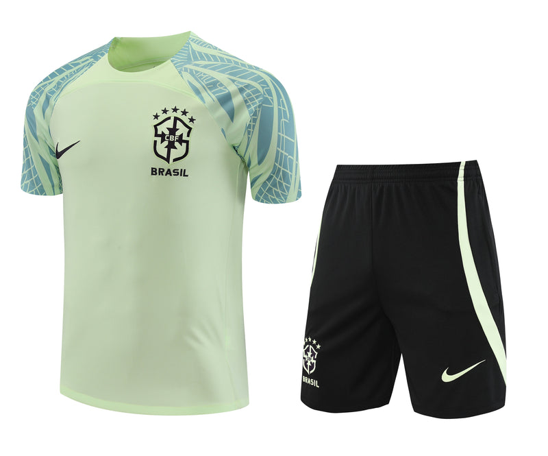 Kit de Treino Brasil 23/24 - Verde Limão