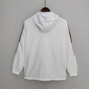 Corta Vento Manchester United Branco e Vermelho - Lagrife Sport