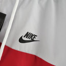 Corta Vento Swoosh Nike Branco x Vermelho - Lagrife Sport