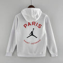 Moletom PSG Jordan Branco - Lagrife Sport