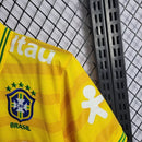 Camisa Polo Listrada <br>Amarelo Brasil - Lagrife Sport