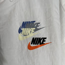 Corta Vento Nike Branco Triple Logo - Lagrife Sport