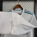 Camisa Manga Longa Branca Retro Real Madrid 16/17 - Lagrife Sport