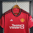 Camisa Vermelha Home Manchester United - 23/24 - Lagrife Sport