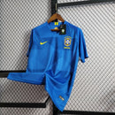 Camisa Retrô Azul Brasil 2018 - Lagrife Sport