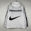 Corta Vento Preto Nike Branco x Azul - Lagrife Sport