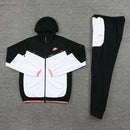 Conjunto Nike Tech Fleece Branco / Preto / Rosa - Lagrife Sport