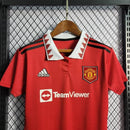 Camisa Feminina Vermelha Home Manchester United - 22/23 - Lagrife Sport