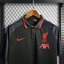 Camisa Polo Preta Liverpool - Lagrife Sport