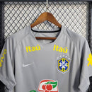 Camisa Treino Cinza Brasil - Lagrife Sport
