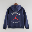 Moletom PSG Jordan Azul Escuro - Lagrife Sport