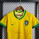 Camisa Feminina Brasil Amarela Cristo Redentor - Lagrife Sport