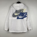 Corta Vento Nike Branco Triple Logo - Lagrife Sport