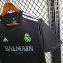Camisa Preta Especial Real Madrid Balmain Cromada - Lagrife Sport