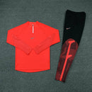 Conjunto Treino Nike Preto e Laranja Dri Fit - Lagrife Sport