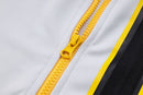 Conjunto Nike Tech Fleece Inside Cinza e Amarelo - Lagrife Sport