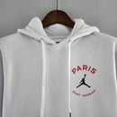 Moletom PSG Jordan Branco - Lagrife Sport