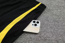 Kit Camisa Regata e Short PSG Preto e Amarelo 23/24 - Lagrife Sport