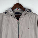 Corta Vento Tommy Hilfiger Azul e Cinza - Lagrife Sport