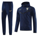 Conjunto Tech Fleece Azul Escuro França - Lagrife Sport
