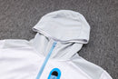 Conjunto Nike Tech Fleece Inside Branco e Cinza - Lagrife Sport