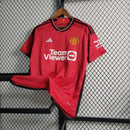 Camisa Vermelha Home Manchester United - 23/24 - Lagrife Sport