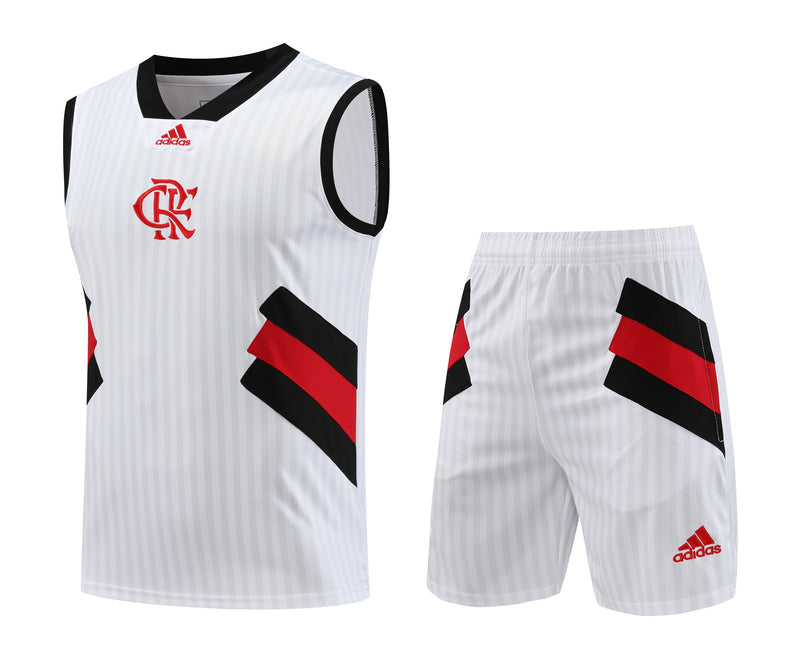 Kit de Treino Regata Flamengo 23/24 - Branco