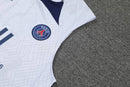 Kit Camisa Regata e Short PSG Branca e Azul 22/23 - Lagrife Sport