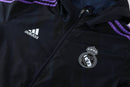 Corta Vento Preto x Roxo Real Madrid - Lagrife Sport
