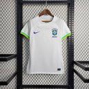 Camisa Feminina Branca Brasil Copa do Mundo 2022 - Concept - Lagrife Sport