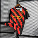 Camisa Preto e Vermelho Manchester City Away 22/23 - Lagrife Sport