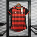 Camisa Feminna Rubro Home Flamengo 22/23 - Lagrife Sport