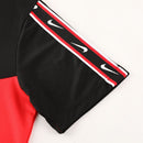 Kit Camisa e Short Nike Repeat Preto e Vermelho - Lagrife Sport
