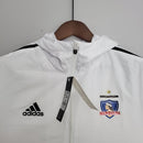 Corta Vento Colo Colo Branco e Preto - Lagrife Sport