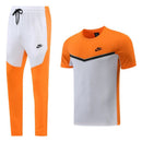 Kit Camisa e Calça Nike Cinza Laranja - Lagrife Sport