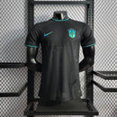 Camisa Preta Brasil Refletiva Modelo Jogador - Lagrife Sport