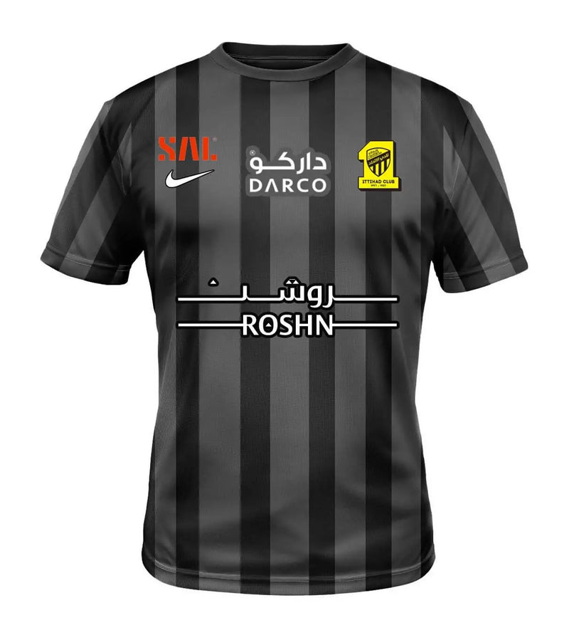 Camisa Al-Ittihad II 22/23 Nike - Preto