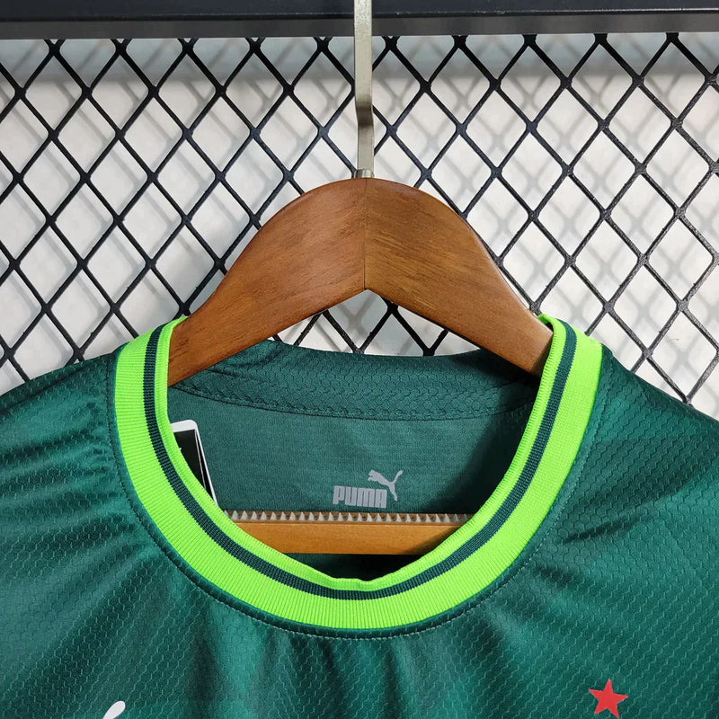 Camisa Feminina Palmeiras I 23/24 Puma - Verde