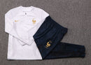 Conjunto Treino França Branco e Azul - Lagrife Sport