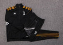 Conjunto Juventus Preto x Dourada Ziper Total - Lagrife Sport