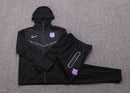 Conjunto Barcelona Tech Fleece Preto - Lagrife Sport